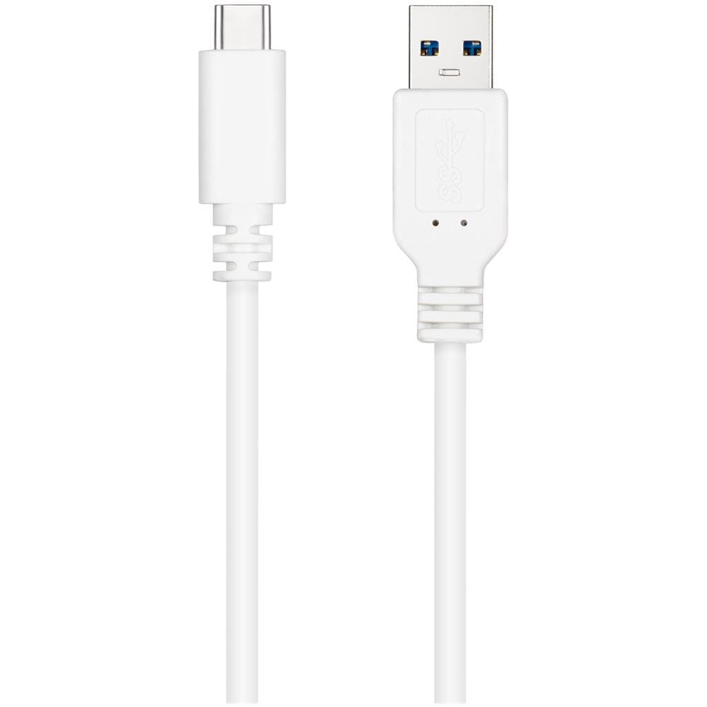 10.01.4001-W cavo USB 1 m USB 3.2 Gen 2 (3.1 Gen 2) USB C USB A Bianco - Foto 2
