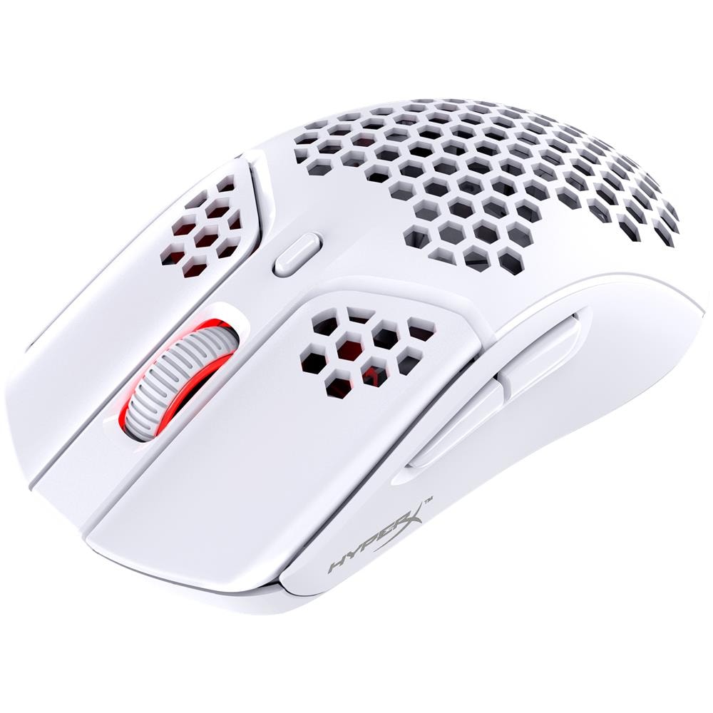 HyperX Pulsefire Haste - Mouse da gaming wireless (bianco) - Foto 2