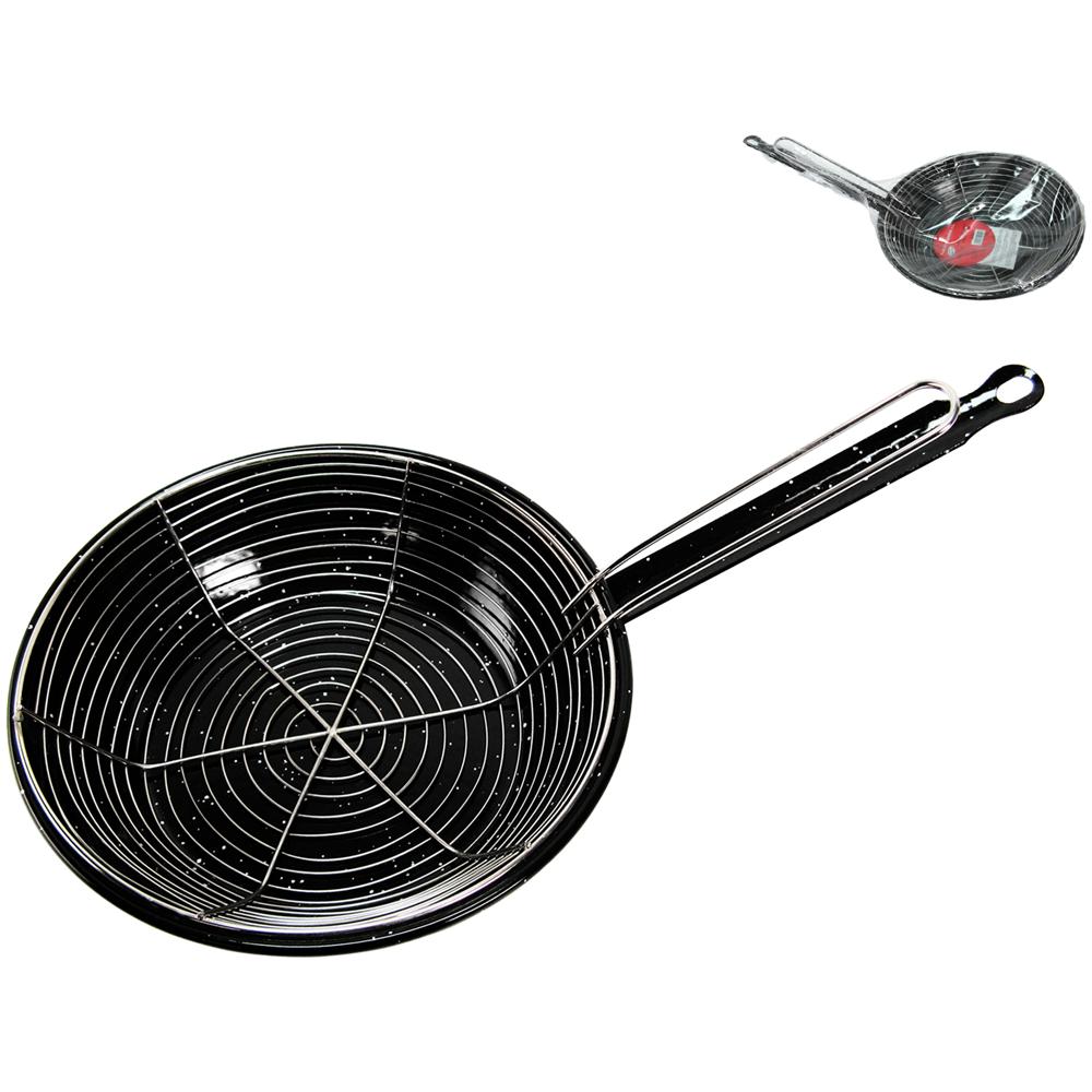Friggitrice Smalto Un Manico Con Cestello Cm24 Pentole Cucina - Foto 1