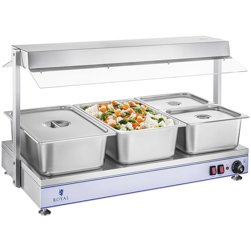 Piano Caldo Con 3 Lampade Alogene - 1550 W - Foto 1