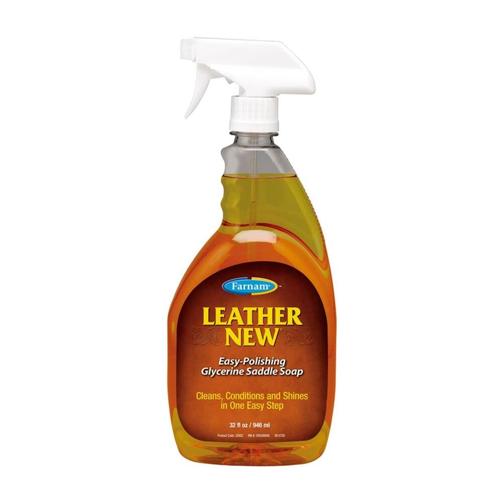 Sapone Spray Autopulente Alla Glicerina Per La Cura Del Cuoio Leather New Spray 473 Ml - Foto 1