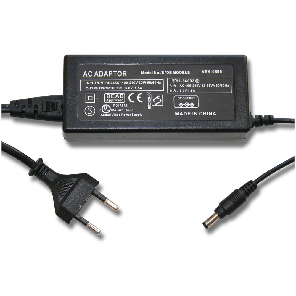 vhbw - 220v Fotocamera Alimentatore Per Pentax K70, K-70 Come K-ac128
