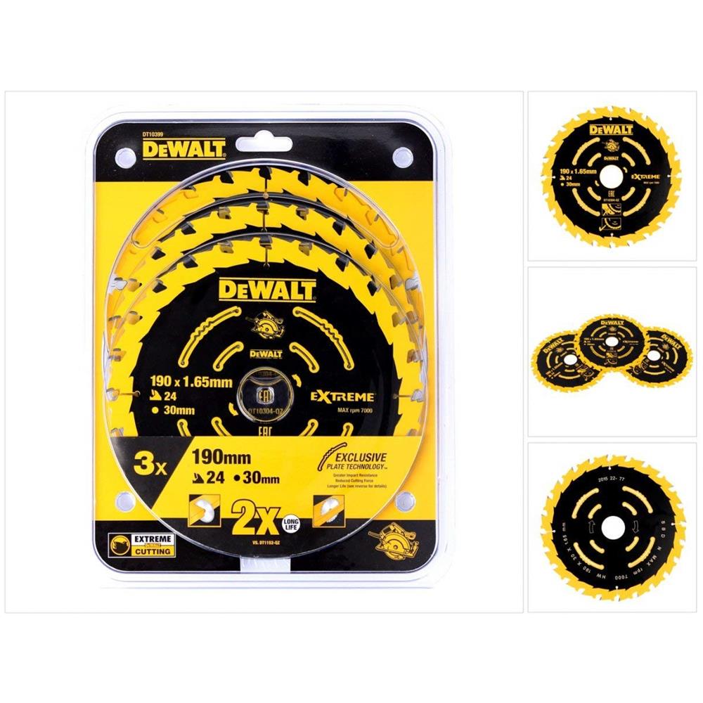 Lama Circolare Dewalt Dt10399 Qz 3pz - Foto 1