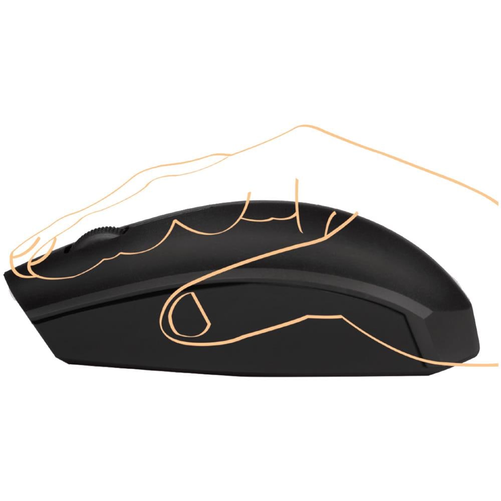 muis Bluetooth 4.2 + radio 2,4 GHz, dual-Modus black mouse - Foto 3