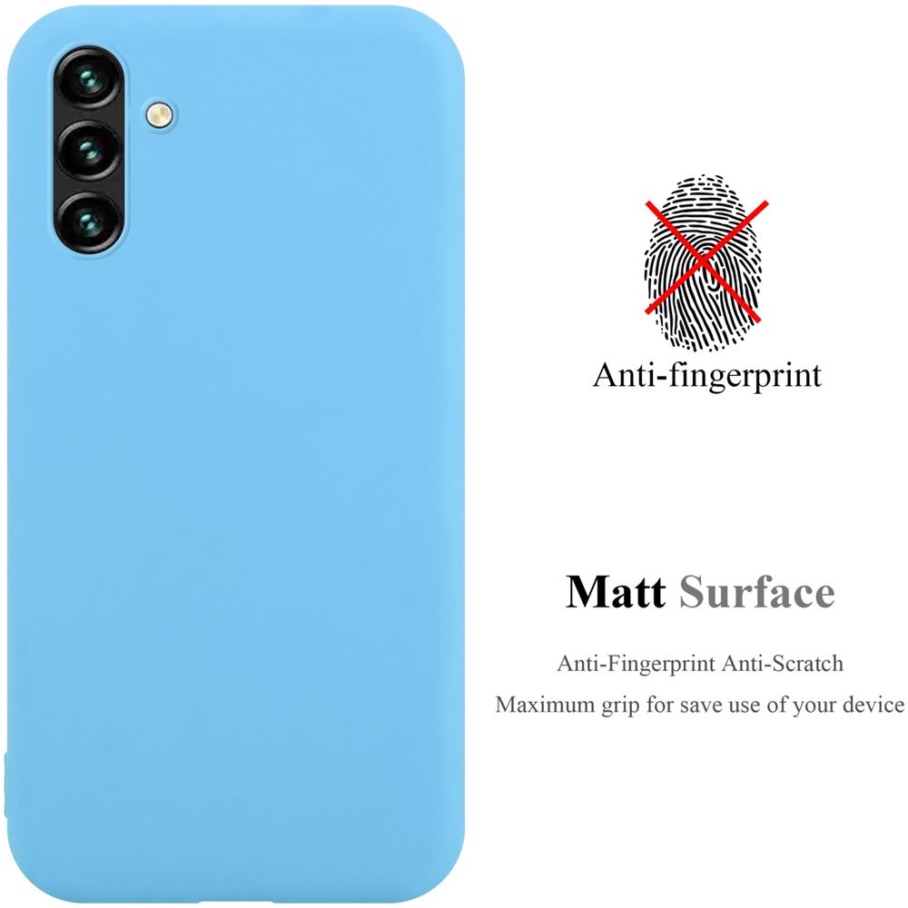 Custodia Compatibile Con Samsung Galaxy A13 5g In Candy Blu - Coperchio Protettivo In Silicone Tpu Flessibile - Foto 2