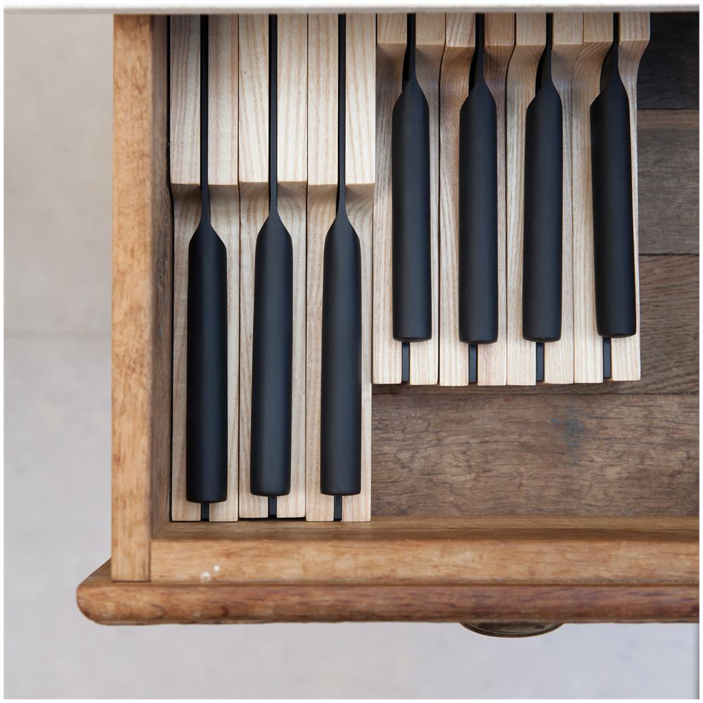 Coltello Per Disossare Nero 15cm - Ron - Foto 4