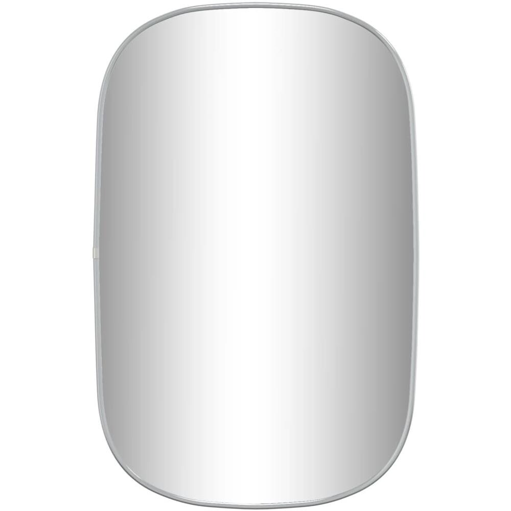 Specchio Da Parete Argento 70x45 Cm - Foto 2