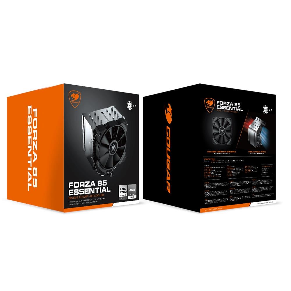 CGR-FZAE85 Processore Dissipatore di calore /Radiatore 12 cm Nero 1 pz - Foto 6