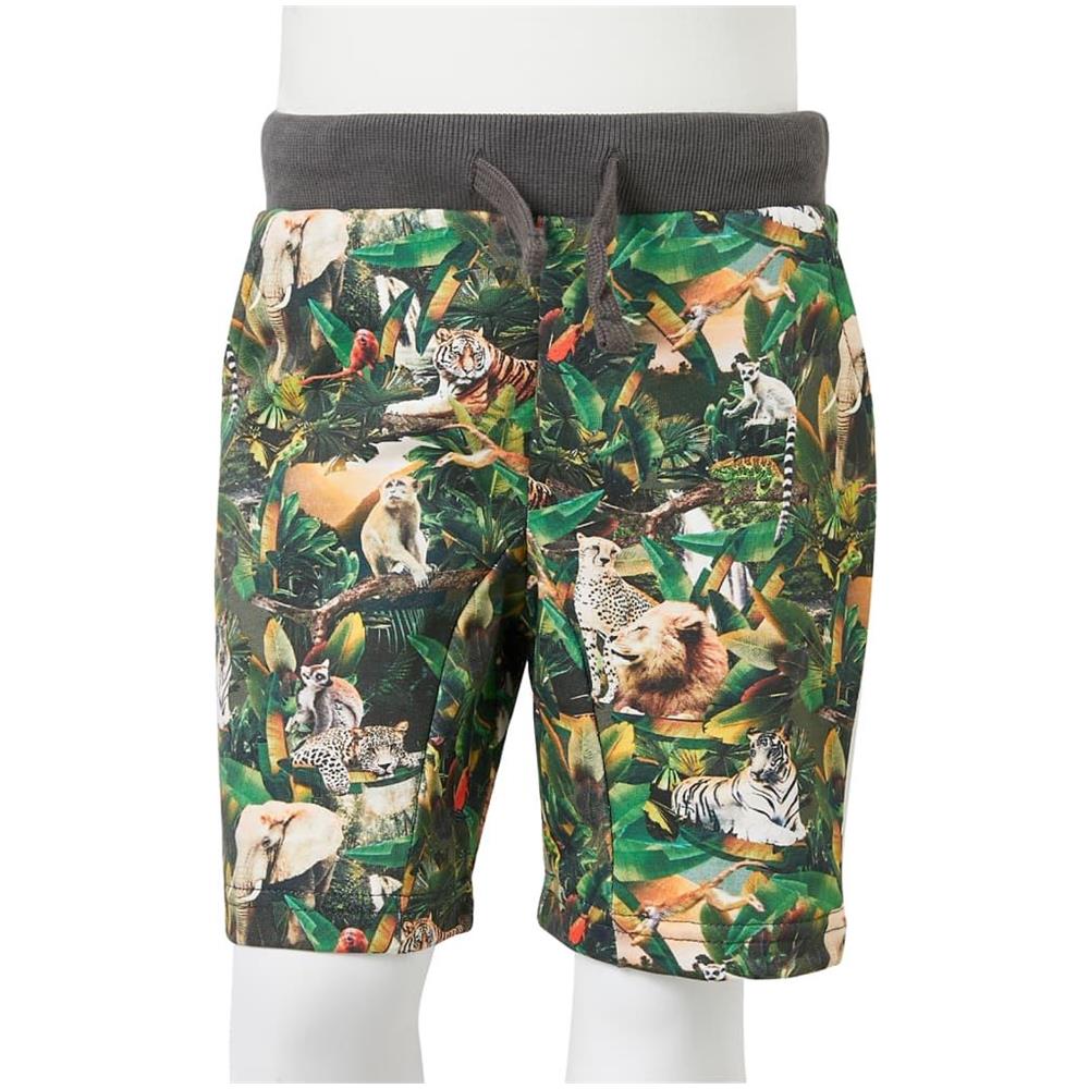 Pantaloncini per Bambini con Coulisse Petrolio Antico 140 - Foto 9