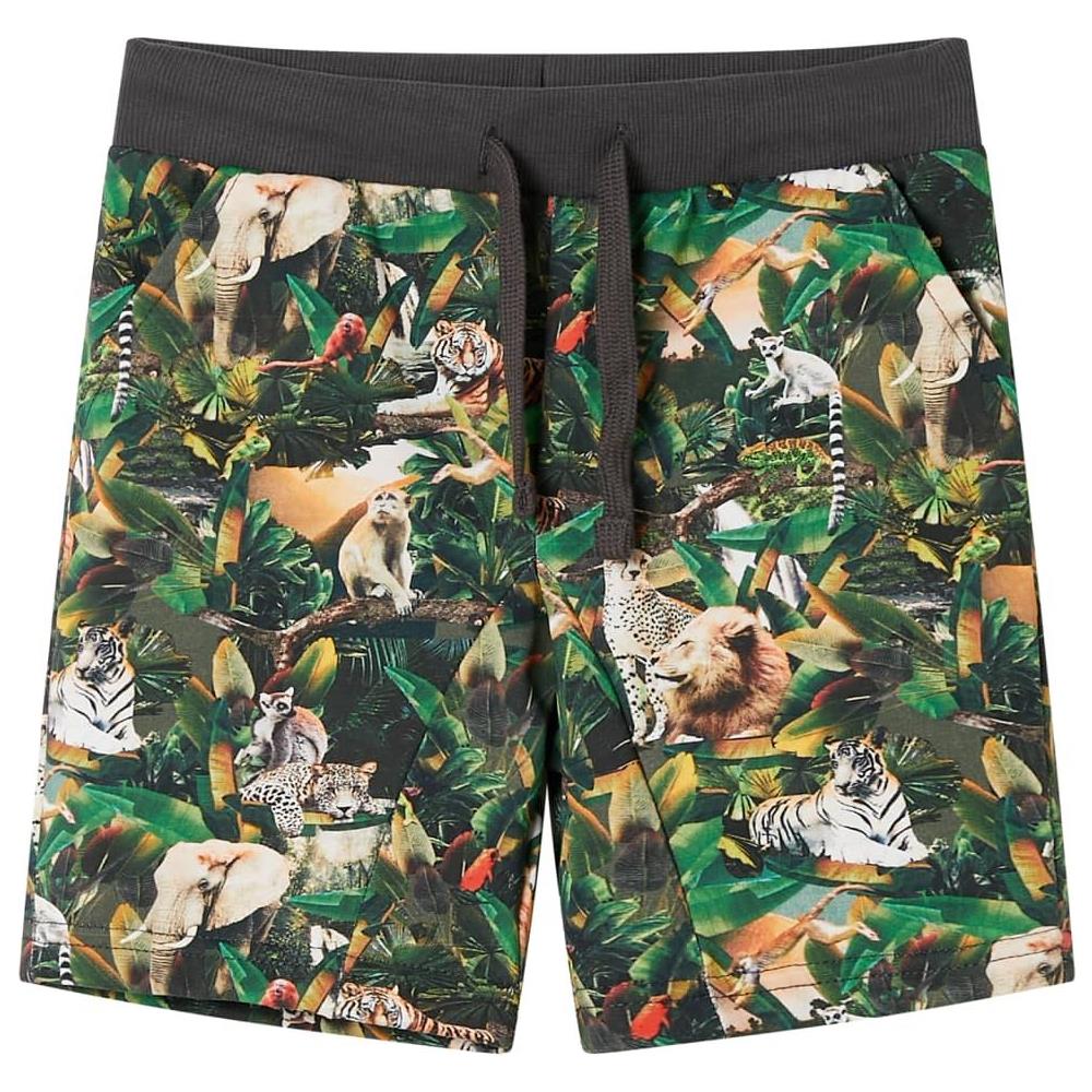 Pantaloncini per Bambini con Coulisse Petrolio Antico 140 - Foto 1