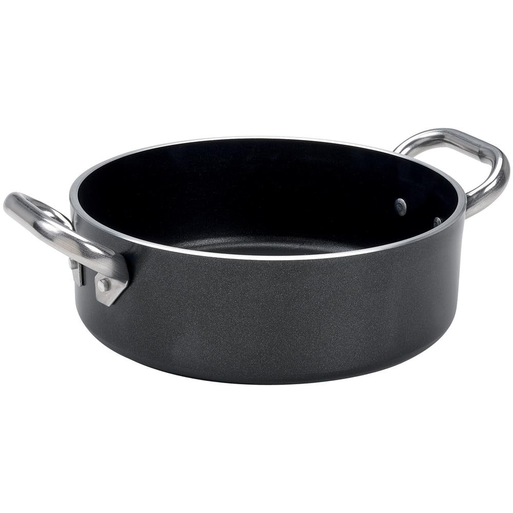Casseruola Alta 2 Maniglie Diametro 40 cm - Linea Al Black 5 mm - Foto 2
