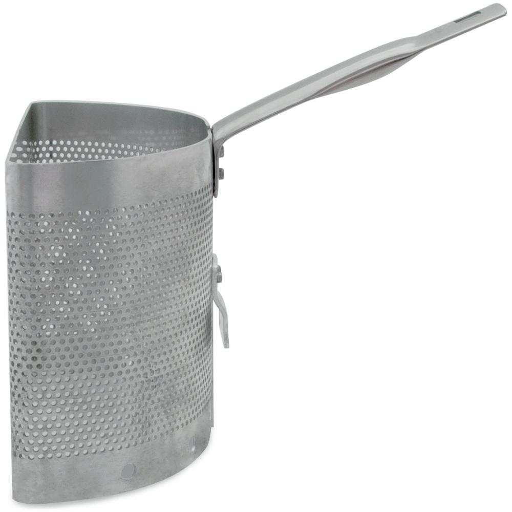 Scaldapasta Alluminio Con Gancio Per Cuoci Pasta Con 3 Spicchi - Diametro Cm 36 - Altezza Cm 23 - Foto 1