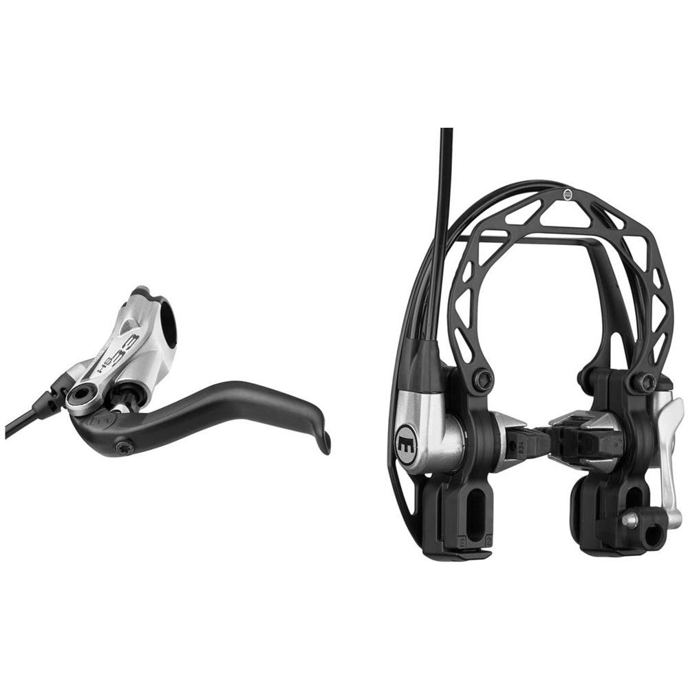 Freno Idraulico Hs33 R 2-finger Single Destro O Sinistro Argento - Foto 1