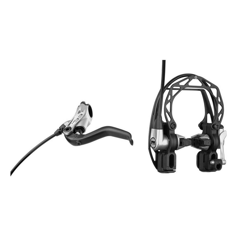 Freno Idraulico Hs33 R 2-finger Single Destro O Sinistro Argento - Foto 3