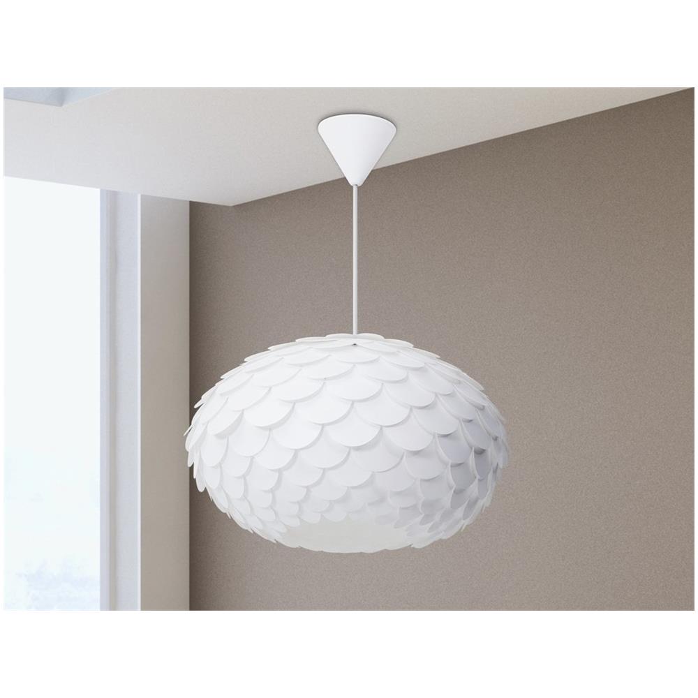 Lampada Da Soffitto Moderna Bianca - Erges - Foto 2