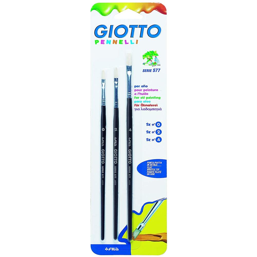 Pennelli 3pz. 577 (0 2 4) 026100 - Foto 1
