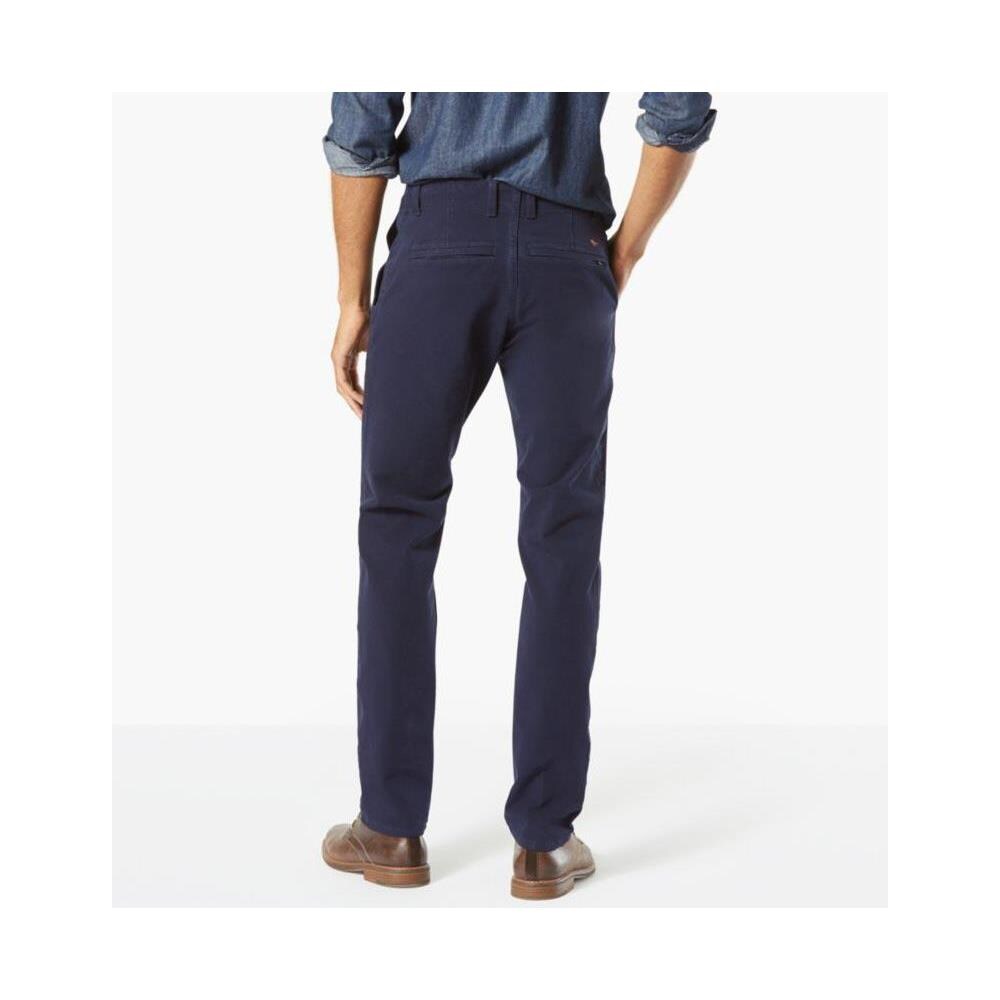 Pantaloni Alpha Khaki Smart 360 Flex Slim Tapered L34 Abbigliamento Uomo W31-l34 - Foto 2