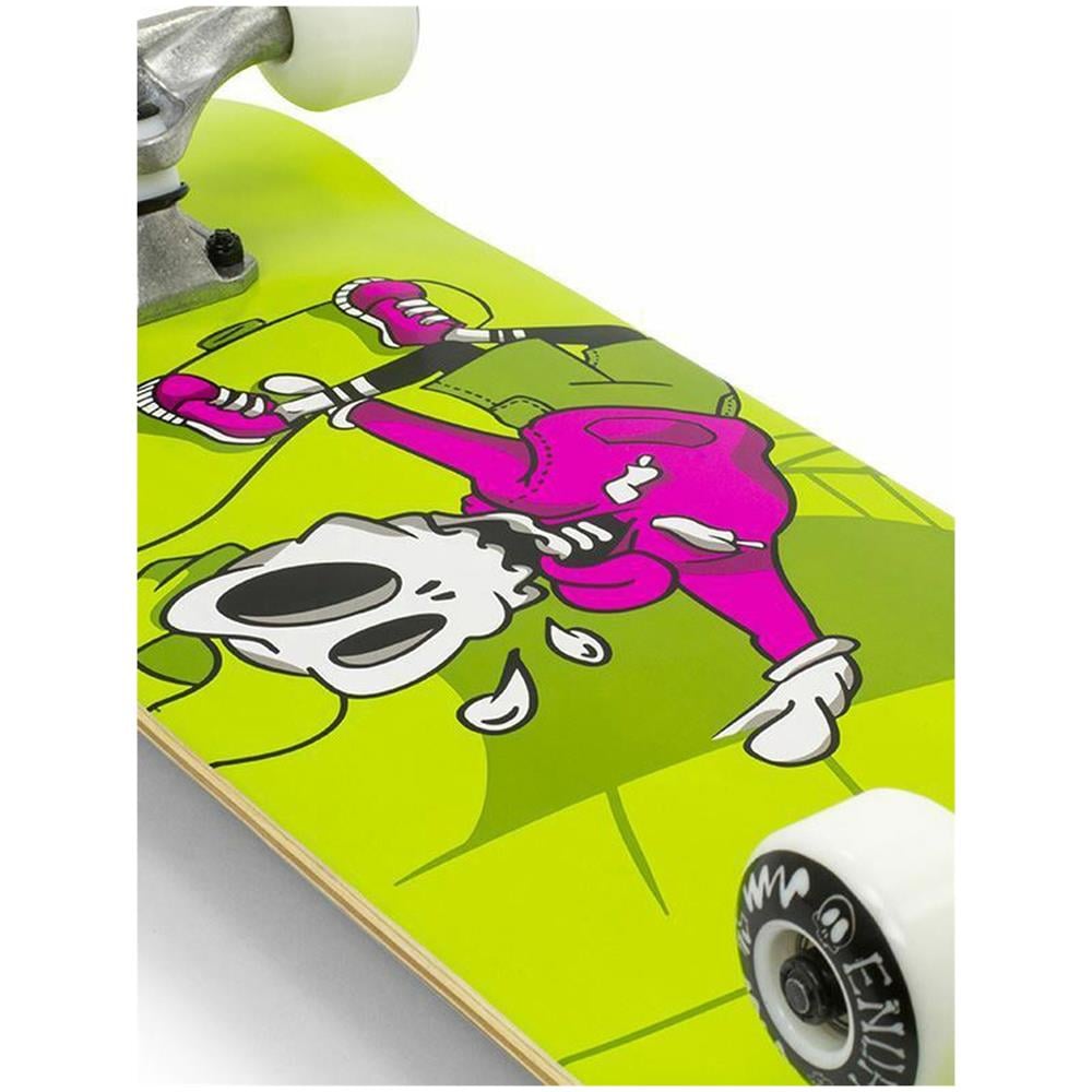 Skateboard Set Completo Skully - 7.75 Inch Verde (default, Verde) - Foto 4