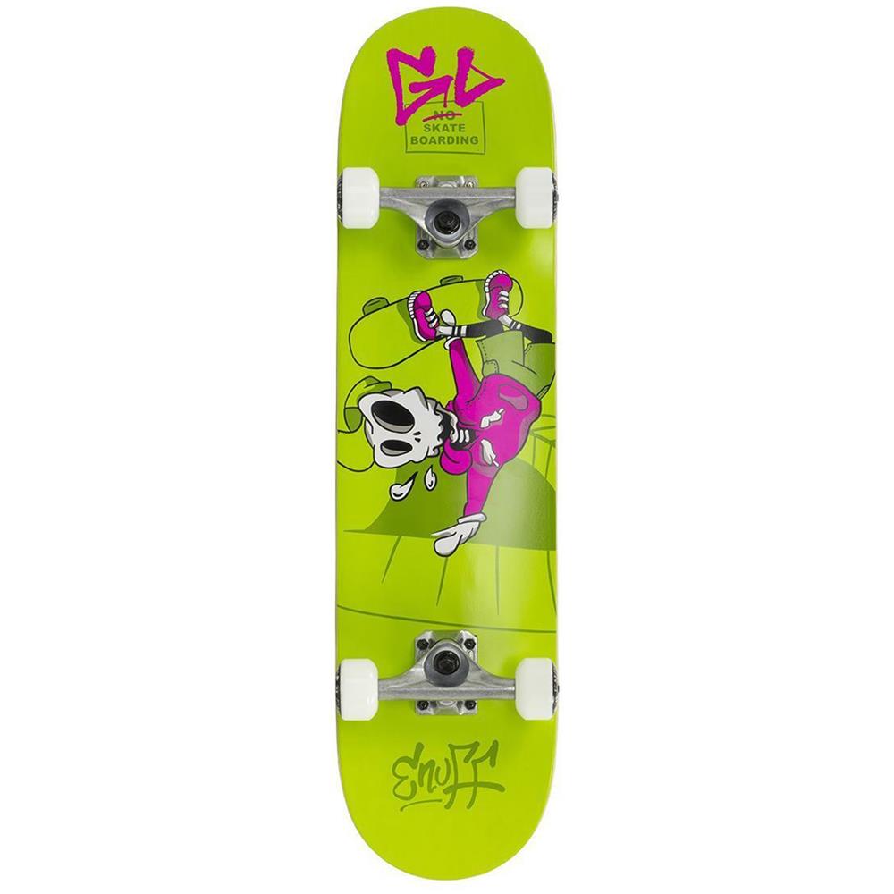 Skateboard Set Completo Skully - 7.75 Inch Verde (default, Verde) - Foto 1