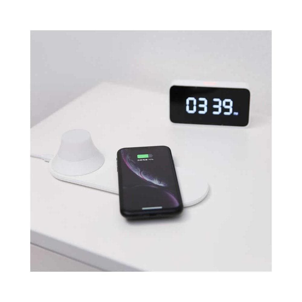 Lampada Comodino con Base Ricarica Wireless - Foto 4