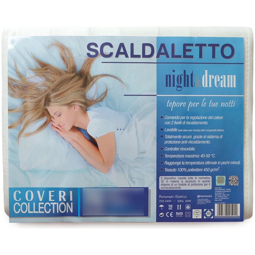 Termocoperta Enrico Coveri 095911 Per Letto Singolo Con Controller 150x80 Cm - Foto 2