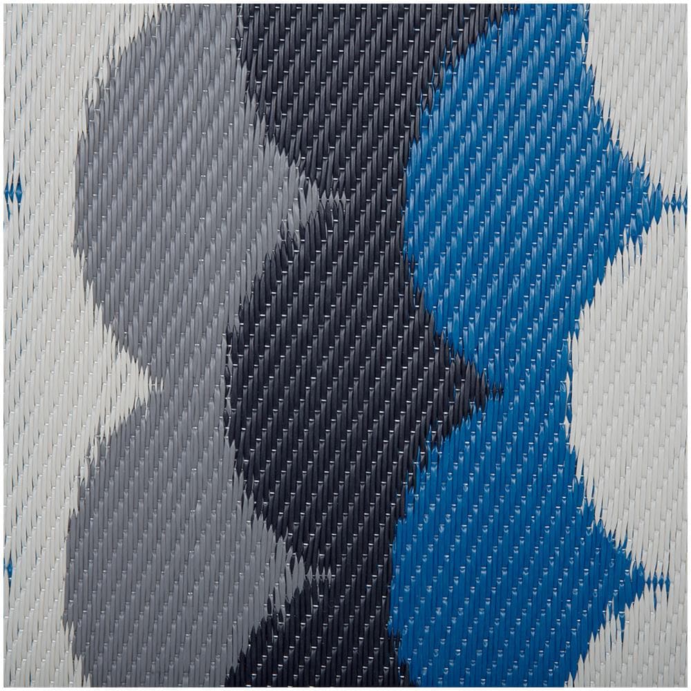 Tappeto Da Esterno Grigio-blu 90 X 180 Cm Bellary - Foto 2