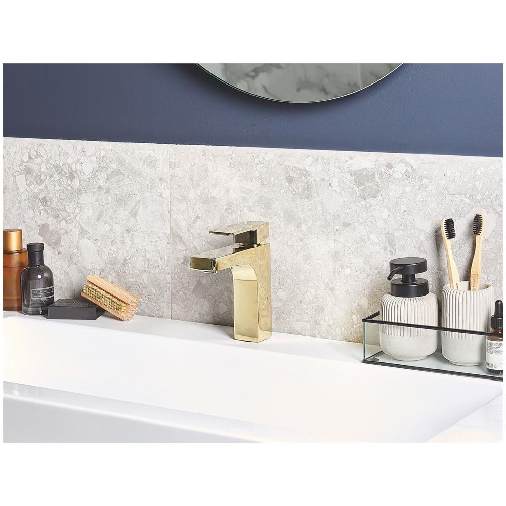 Rubinetto Da Lavabo Color Oro Irupu - Foto 2