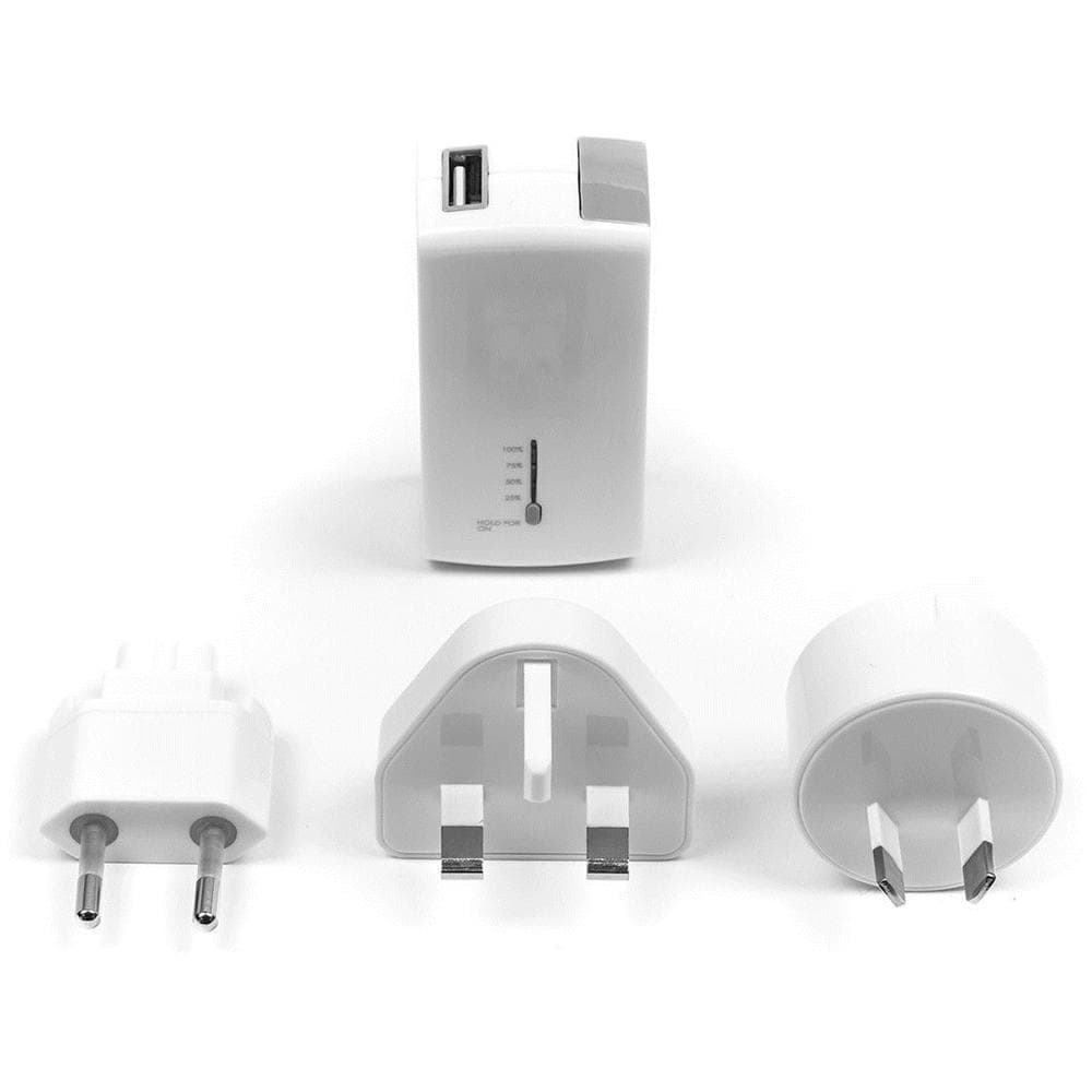 Caricabatterie e alimentatore da parete USB 2 in 1 Colore Bianco - Foto 1