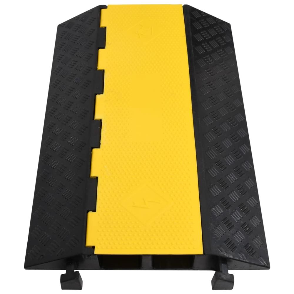 Dosso Passacavi con 5 Canali 90 cm in Gomma - Foto 2