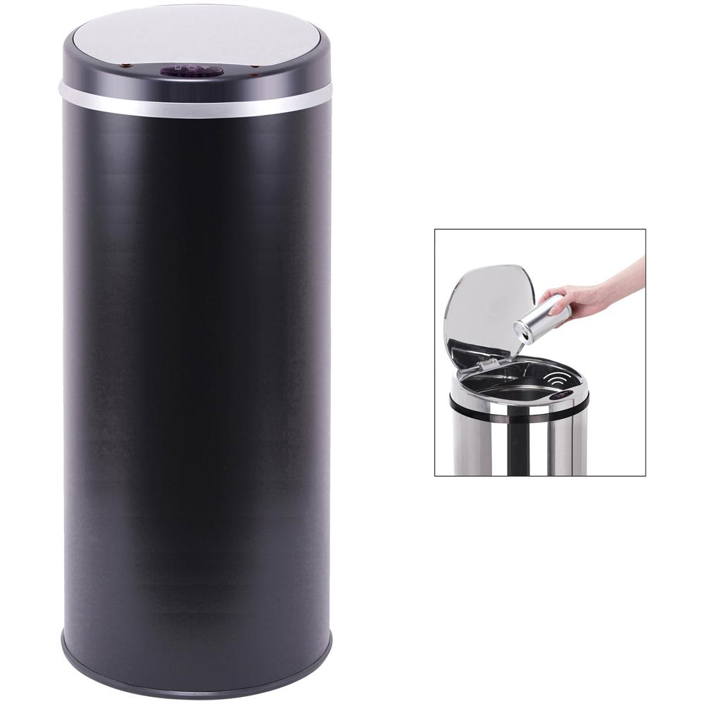 Pattumiera Automatica 42l Nero Opaco - Bat-42li Black - Foto 2