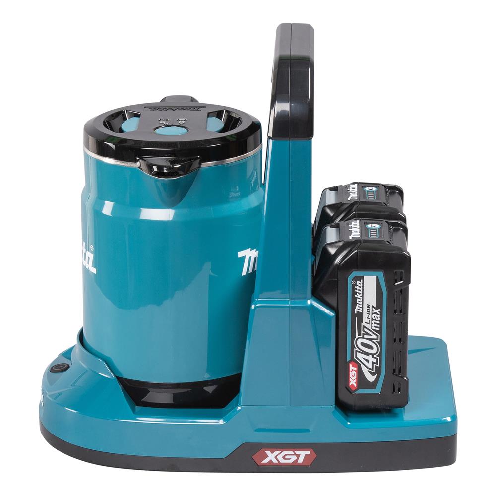 Makita KT001GZ bollitore elettrico 0,8 L Nero, Blu - Foto 2