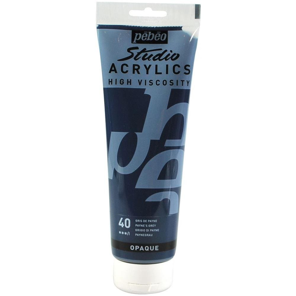 Pittura Acrilica Opaca - Grigio - 250 Ml - Foto 1