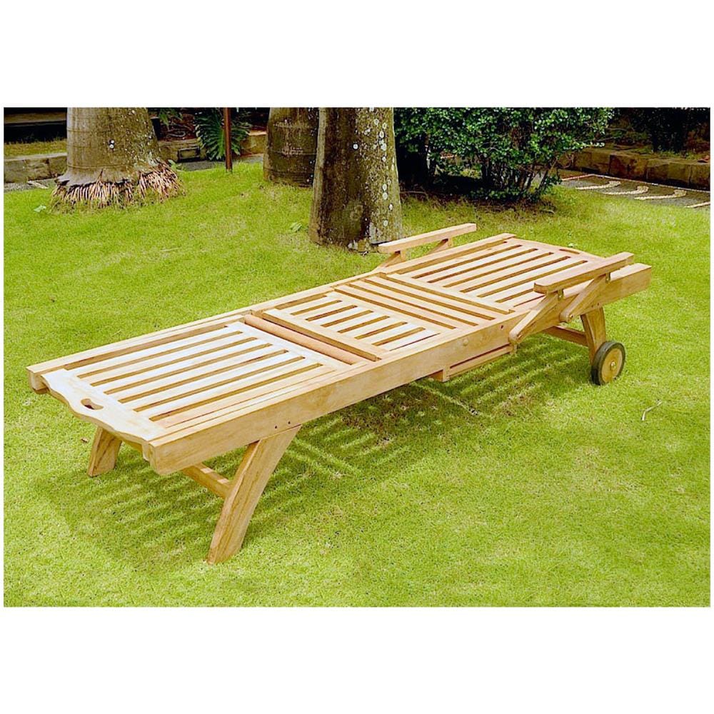 Sdraio In Teak Massello Egadi - Foto 2