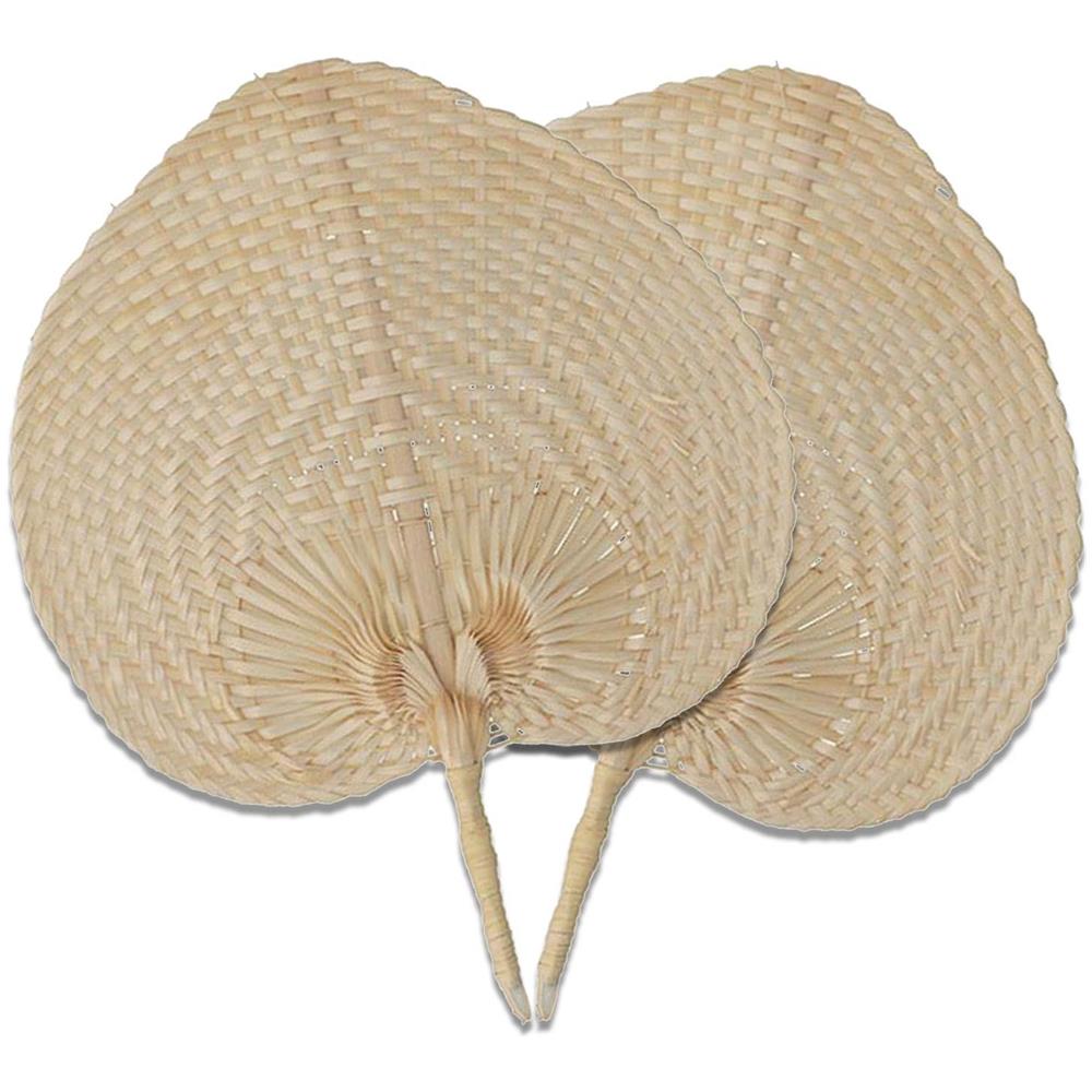 2 Ventagli Di Bambù 37 X 30 Cm - Foto 1