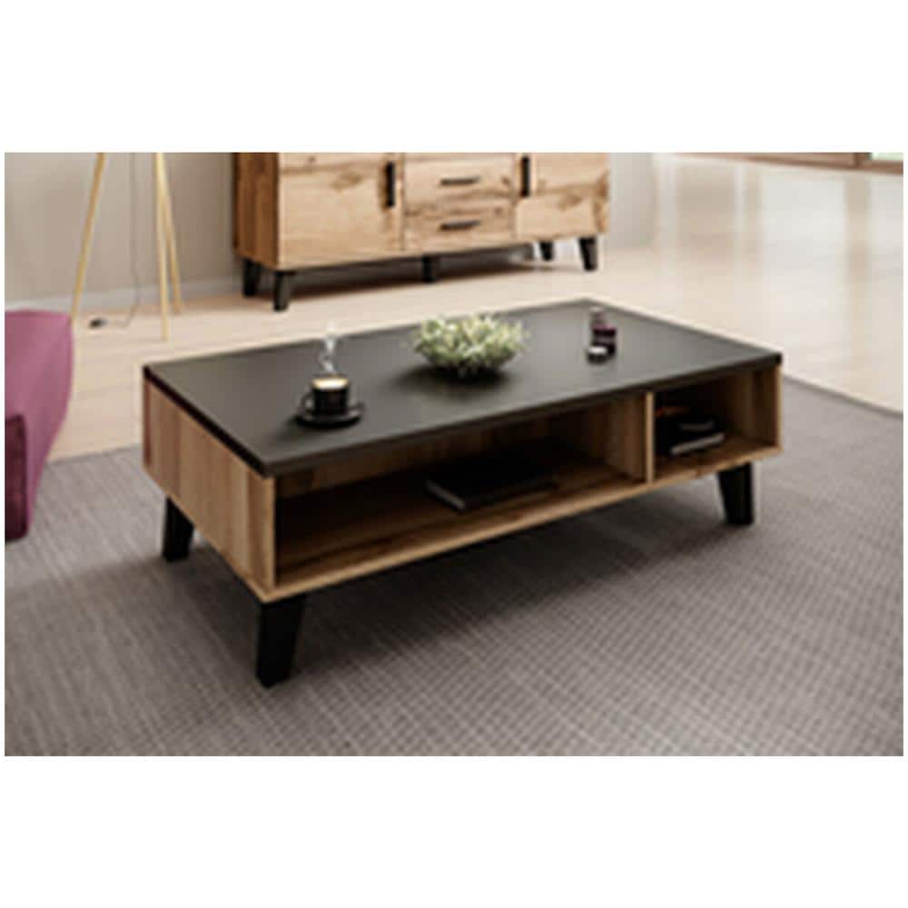 Lotta Law 110 Wot+b Tavolino Da Caffè Lotta Law 110 Wot+b Legno - Foto 2