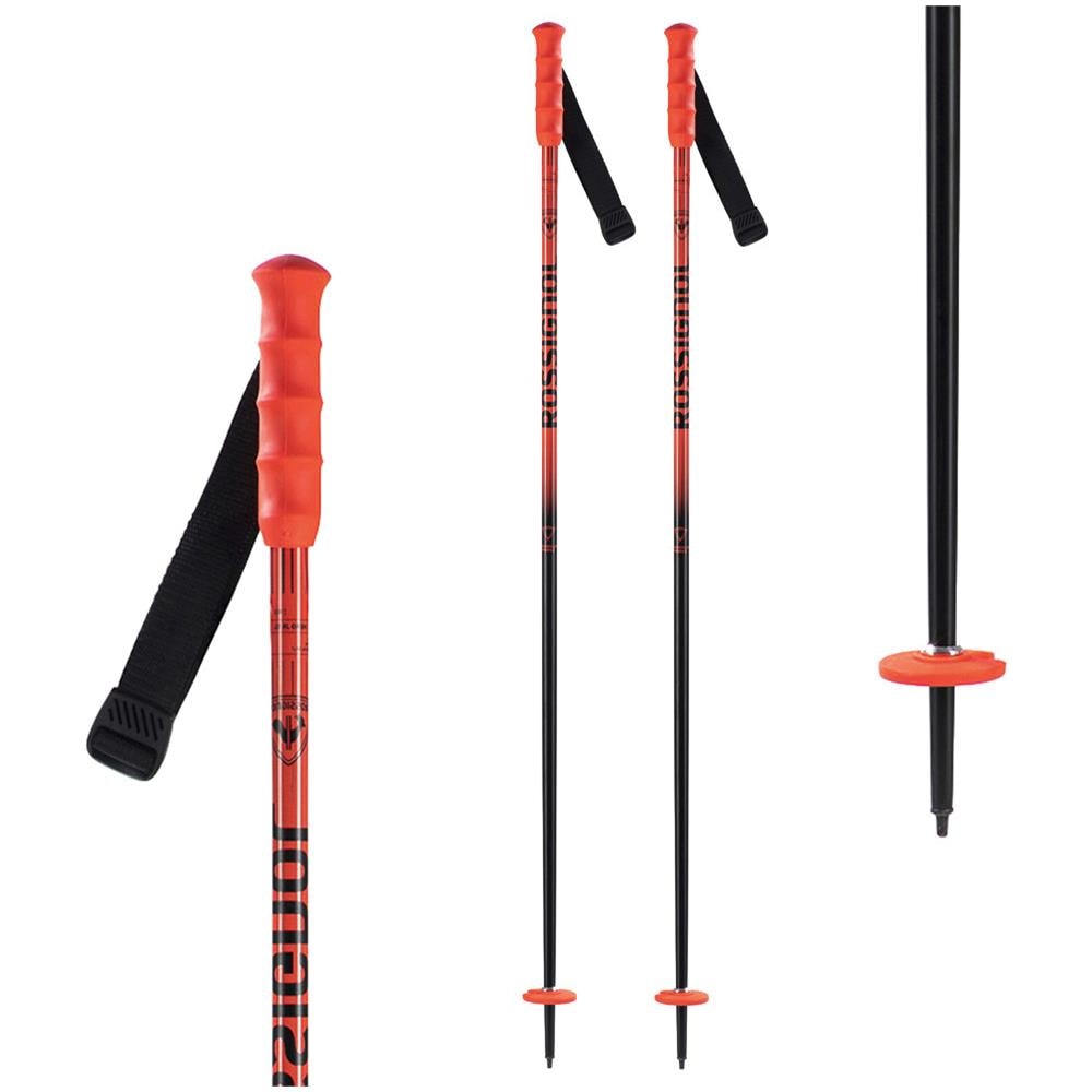 Bastoni Sci Hero Sl Jr Junior - Red-black 90 - Foto 1