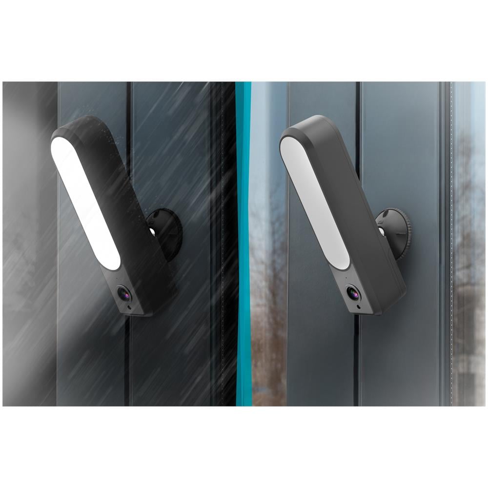 Telecamera smart da esterno Full HD con proiettore a LED, WLAN + comando vocale - Foto 2