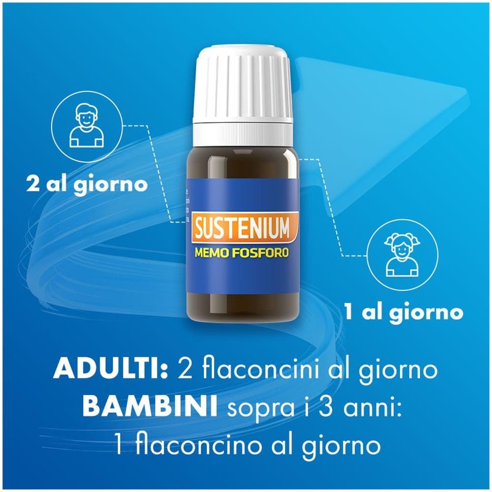 Sustenium Memo Fosforo 10 Flaconcini 10 ml - Foto 2