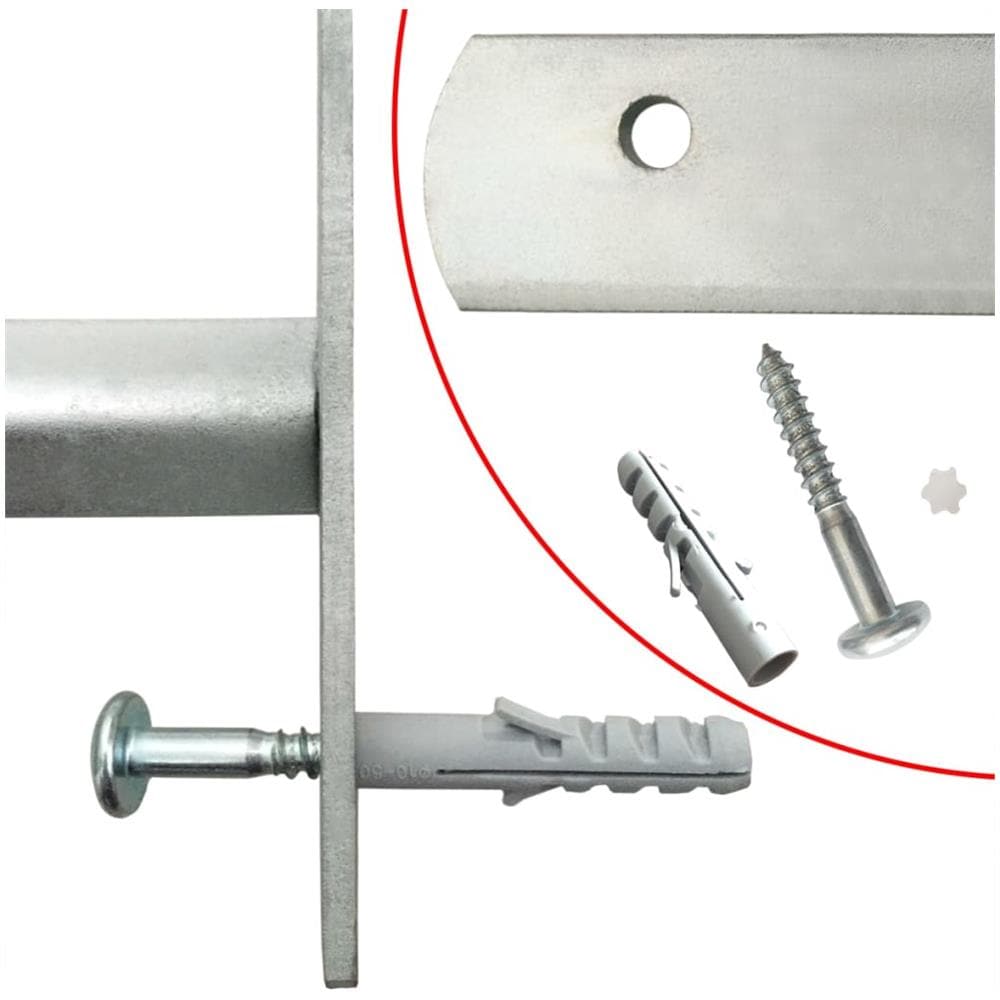 Grate per Finestre Regolabile 3 Barre Trasversali 700-1050 mm - Foto 4