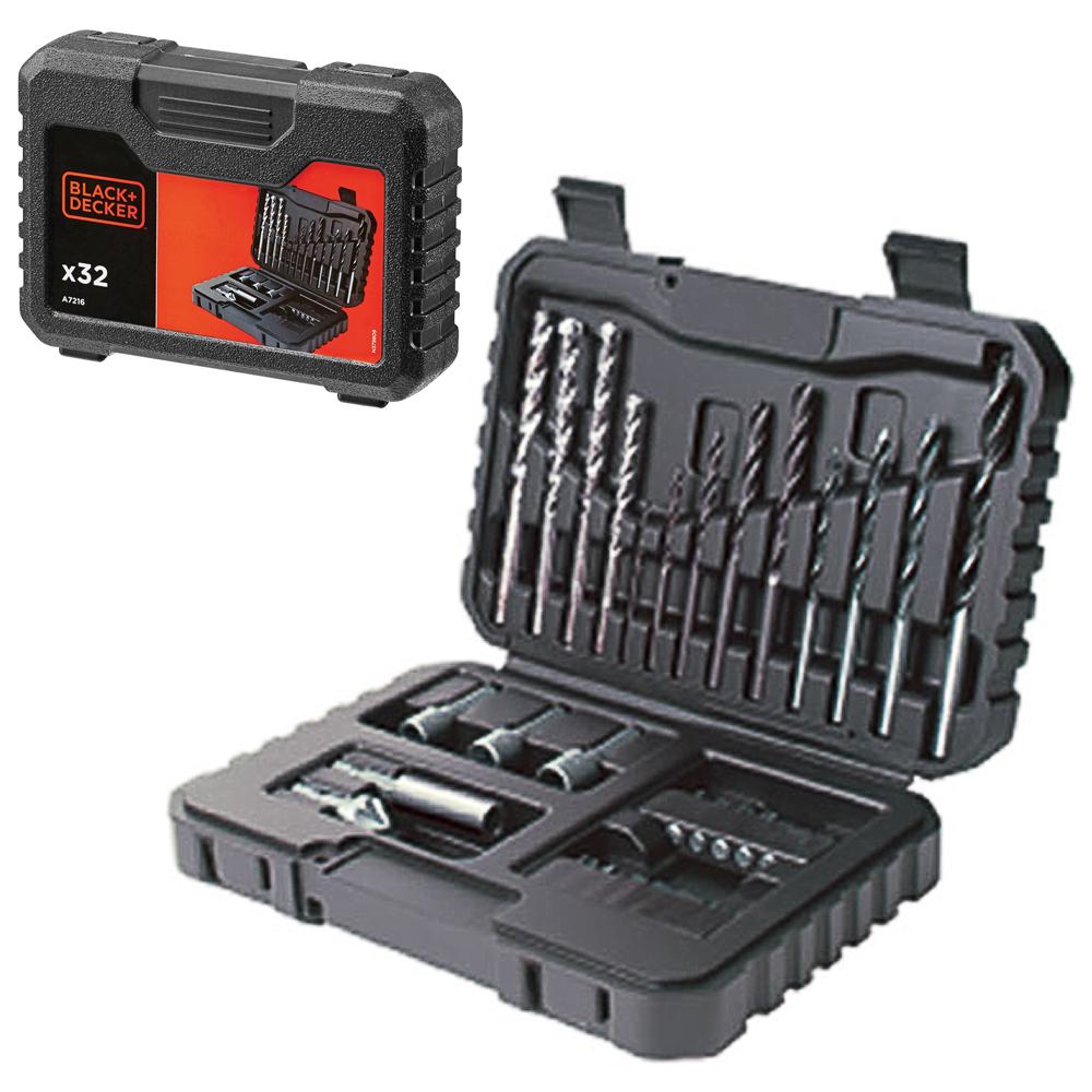 Black&decker - A7216-xj Set Per Forare Ed Avvitare 32 Pezzi - Foto 1