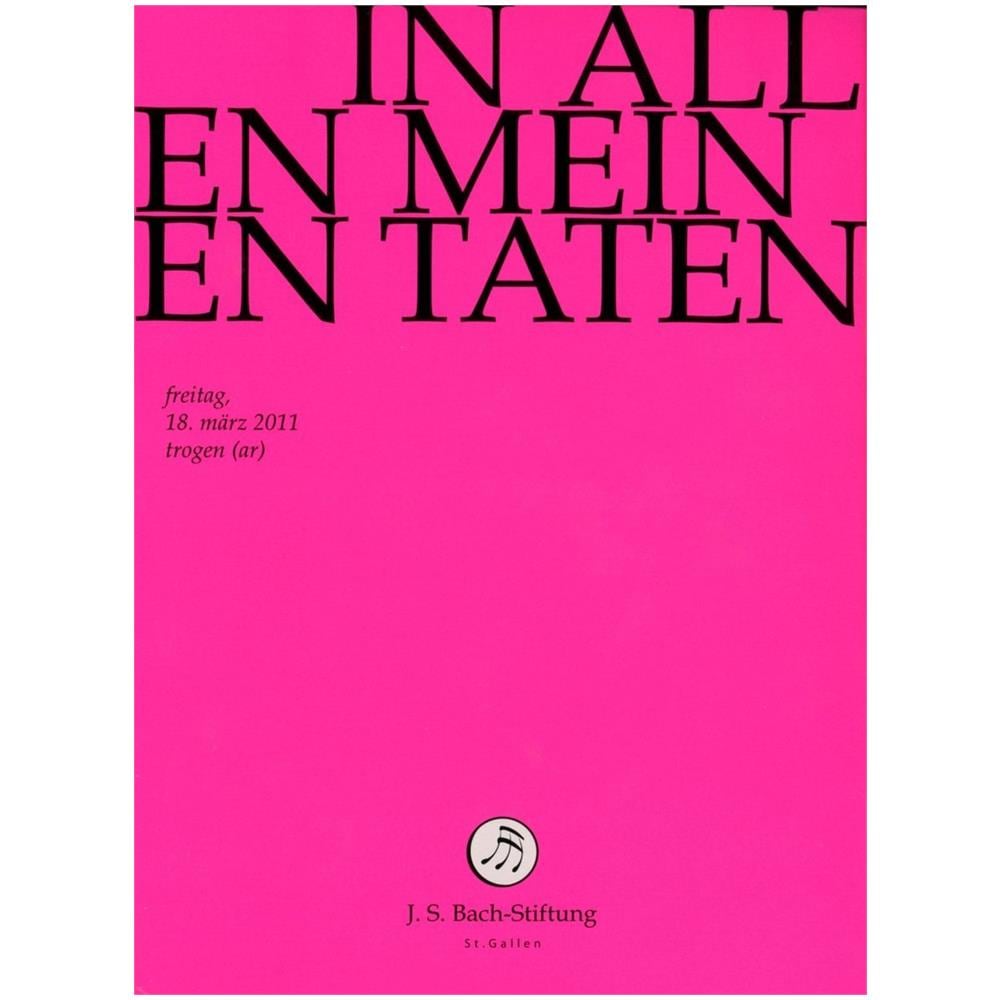 Dvd Johann Sebastian Bach - In Allen Meinen Taten - Foto 1