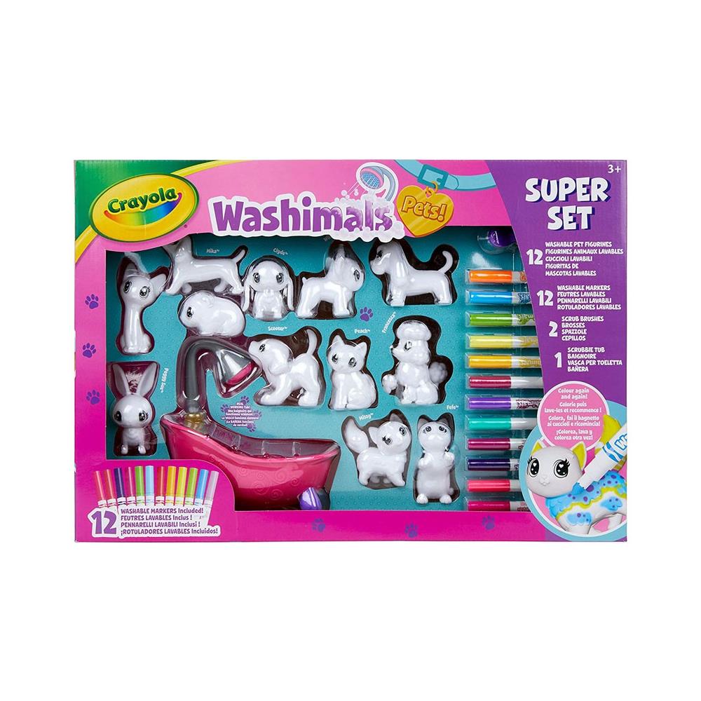 Washimals Pets Super Set Con 12 Cuccioli 747321 - Foto 1