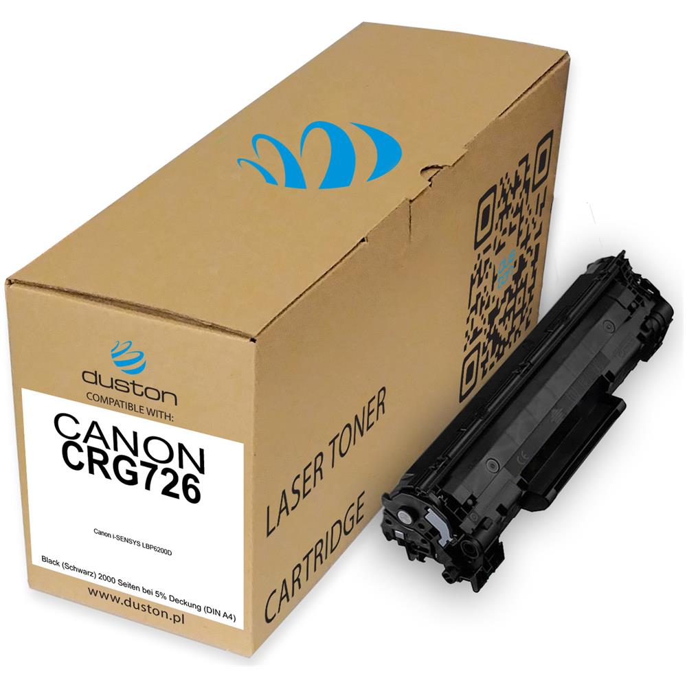TONER - Crg726, 3483b002aa Negro Compatible Con Canon Lbp-6200d - Foto 2
