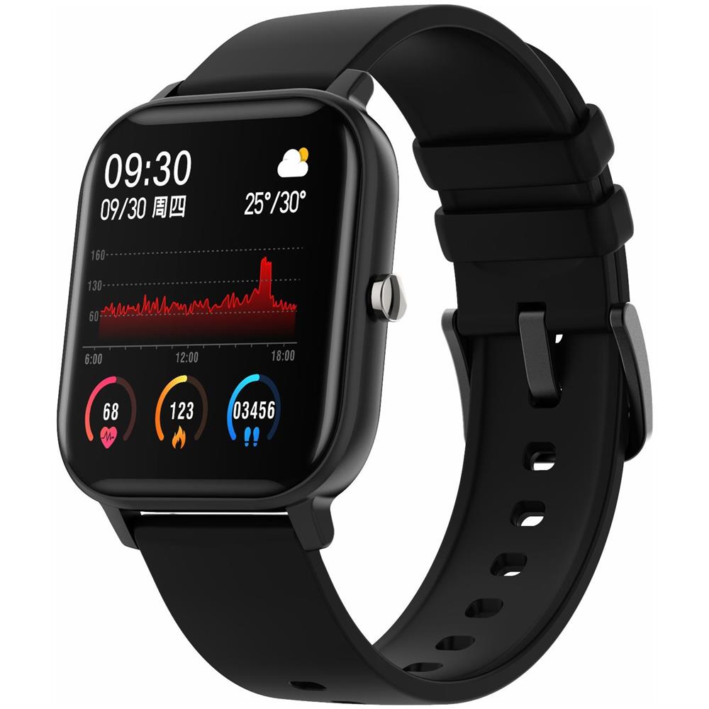 HTN - Smart Watch Men Full Touch Fitness Tracker Orologio Intelligente Per  La Pressione Sanguigna Smartwatch Da Donna Smartwatch (nero) - ePRICE