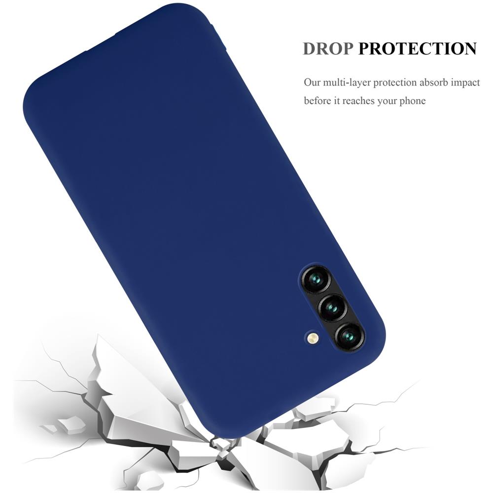 Custodia Compatibile Con Samsung Galaxy A13 5g In Candy Blu Scuro - Coperchio Protettivo In Silicone Tpu Flessibile - Foto 7