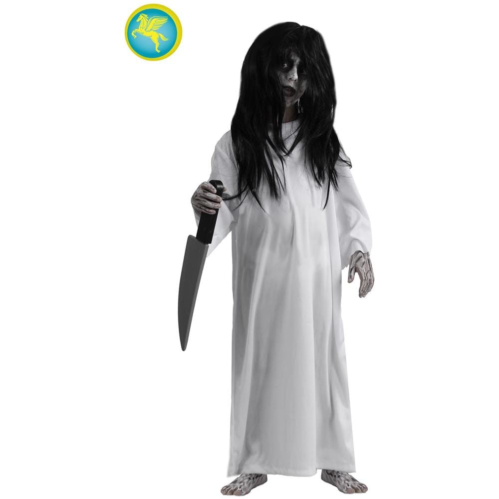 Costume Di Halloween Demone Maligno Bambina Tg 9/10 Anni - Foto 1