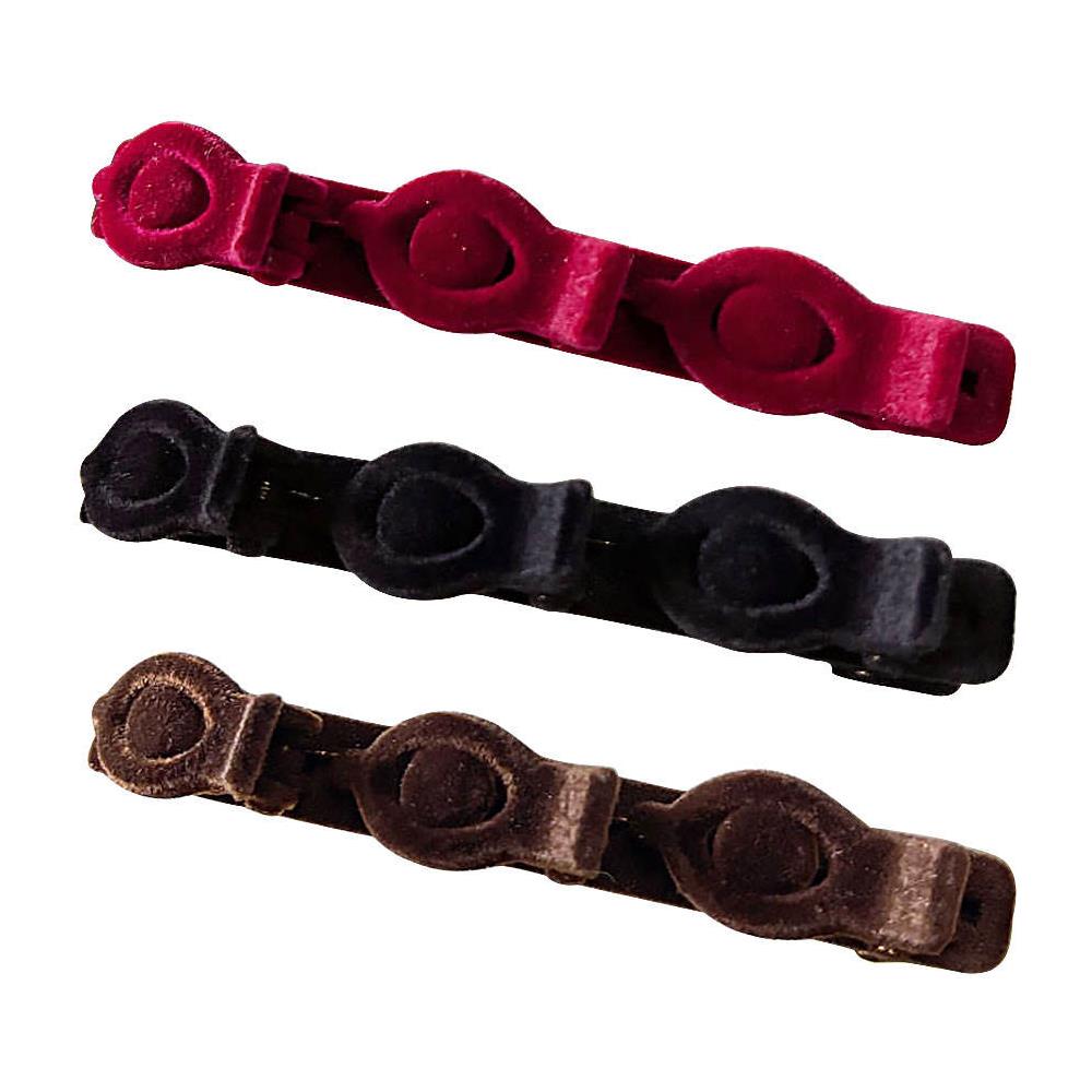 Fermagli Per Capelli In 3 Colori, Confezione Da 3 Multicolor - Foto 1