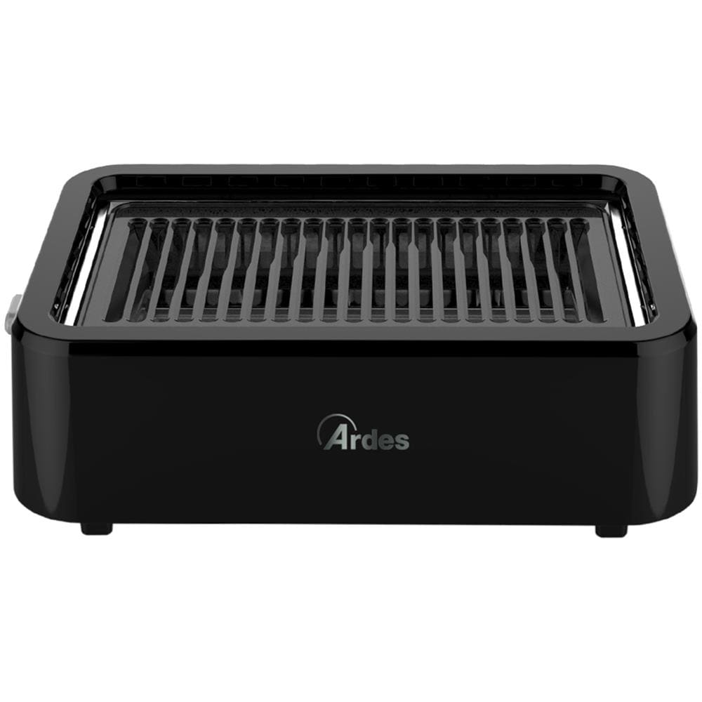 Barbecue Elettrico ARGRILL01 da 31,5 x 15 cm Antiaderente con Potenza 1300 W Colore Nero - Foto 1