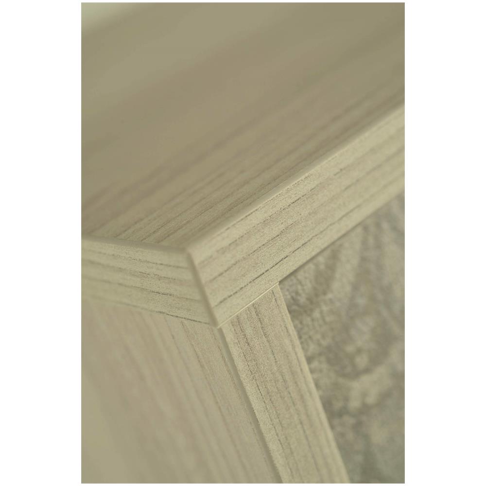 Scarpiera Rosa, Mobile Multiuso Da Ingresso Con 4 Ante A Ribalta, Armadietto Portascarpe A Doppia Profondità, 100% Made In Italy, 67x28h147 Cm, Olmo E Fantasia - Foto 4