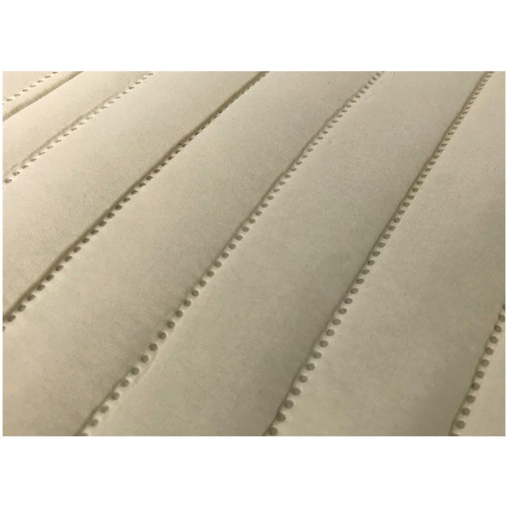 Copridivano Con Penisola Sof&agrave; Cover Trapuntato Antimacchia Double Face 190cm Panna - Foto 2